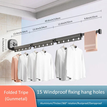 Easy Assembly Clothes Drying Rack - SpaceSaver Design