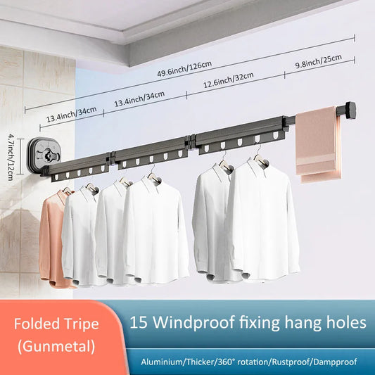 Easy Assembly Clothes Drying Rack - SpaceSaver Design