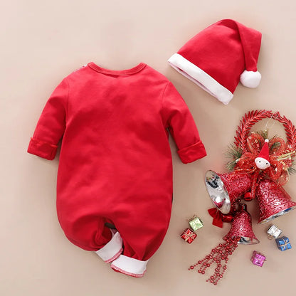 Cotton Christmas Costume for Babies – Soft Holiday Outfit