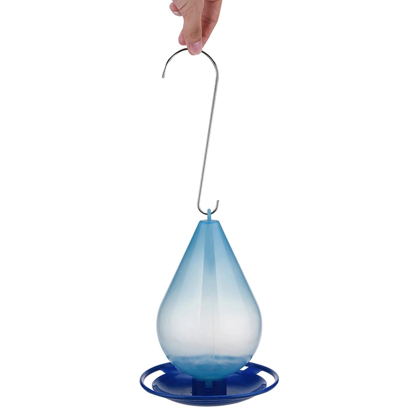Bird Water Feeder in Raindrop Design