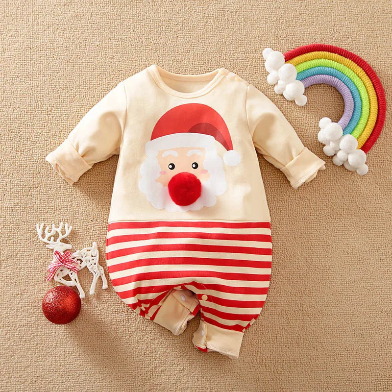 Cotton Christmas Costume for Babies – Soft Holiday Outfit