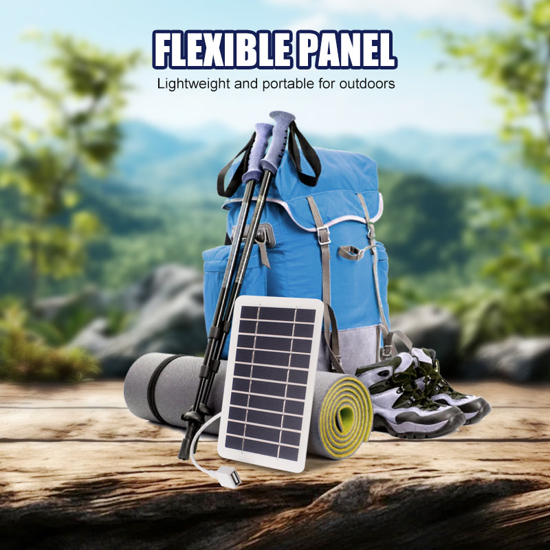 Portable 2W Solar Charger | Perfect for Camping & Emergencies