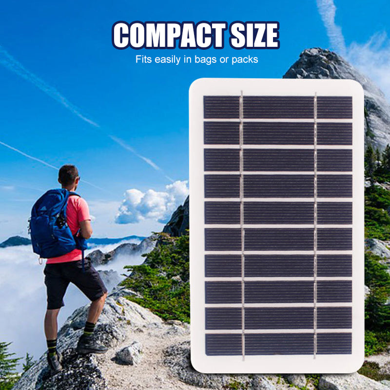 Portable 2W Solar Charger | Perfect for Camping & Emergencies