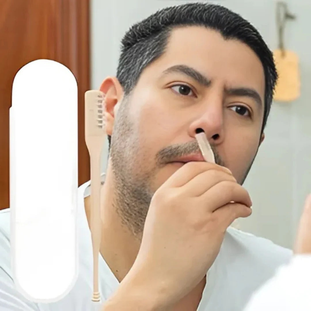 360° Rotating Nose Trimmer – Compact Grooming Tool for Men and Women