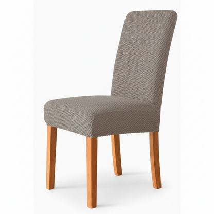 Elegant Dining Chair Covers in Stretch Velvet for Stylish Interiors