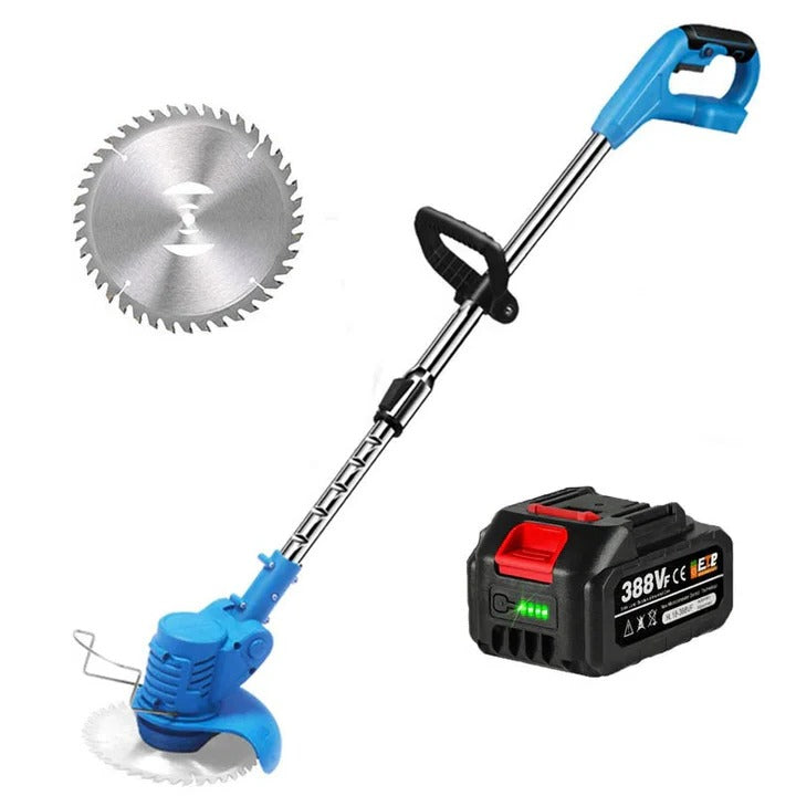 Cordless Grass Trimmer with Electric Battery – High-Power Tool