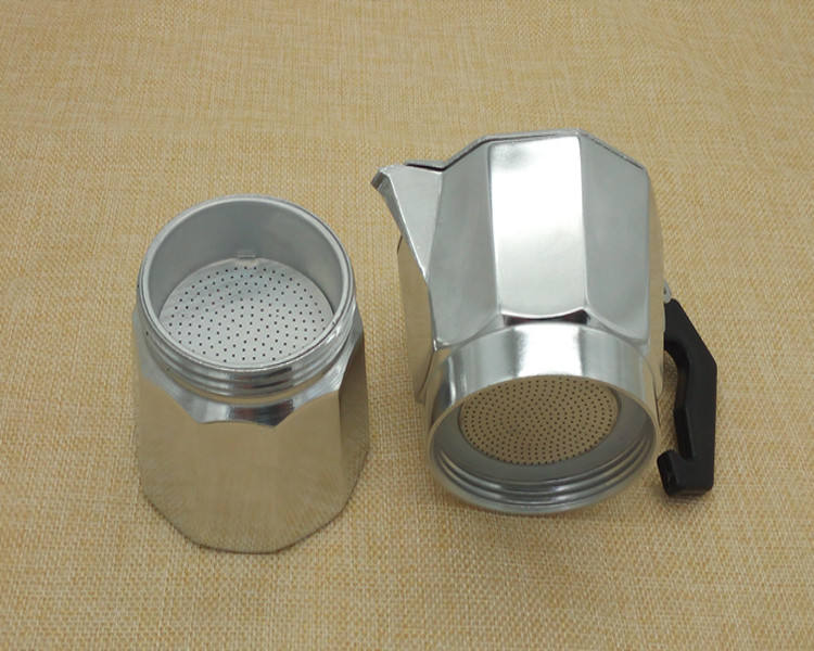 12-Cup Moka Pot – Classic Italian Espresso Maker for Stovetop