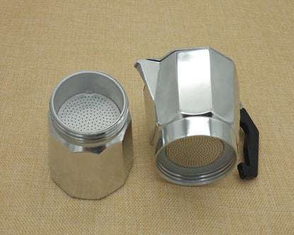 12-Cup Moka Pot – Classic Italian Espresso Maker for Stovetop