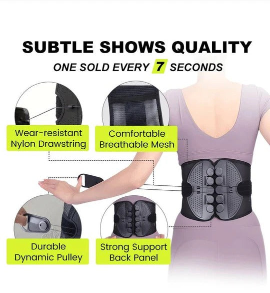 Lumbar Support Belt for Back Pain Relief