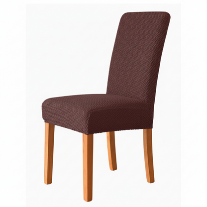 Elegant Dining Chair Covers in Stretch Velvet for Stylish Interiors