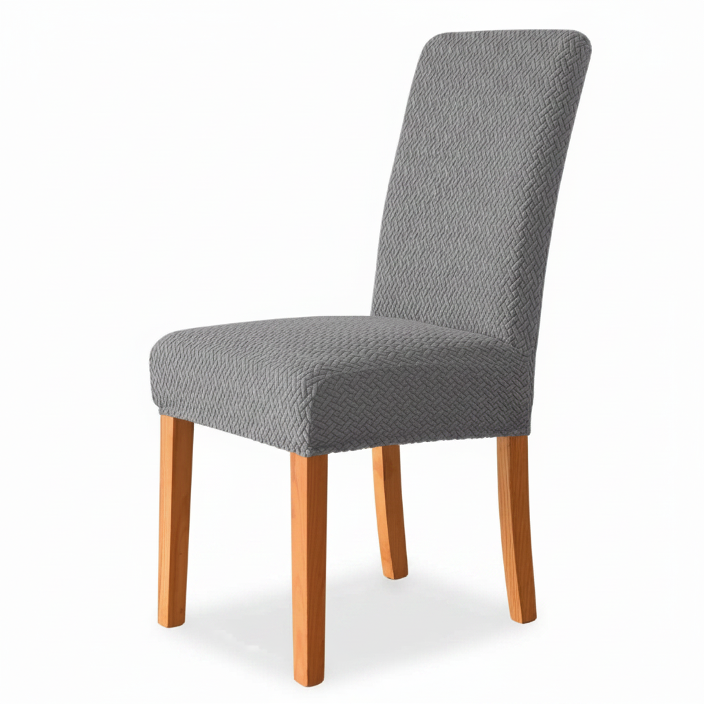 Elegant Dining Chair Covers in Stretch Velvet for Stylish Interiors