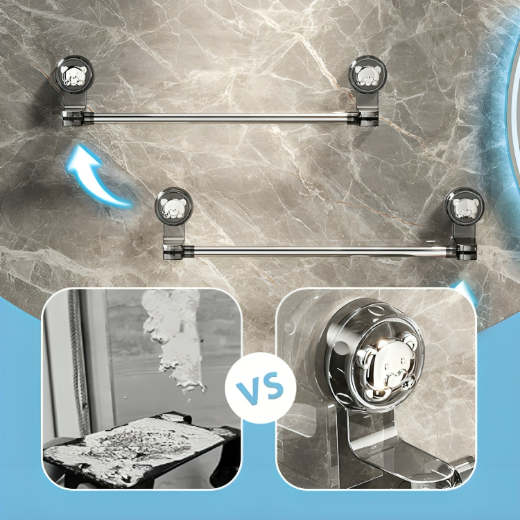Adjustable Suction Cup Towel Holder