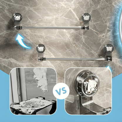 Adjustable Suction Cup Towel Holder