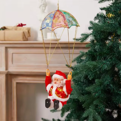 Interactive Musical Climbing Decoration Toy for Christmas