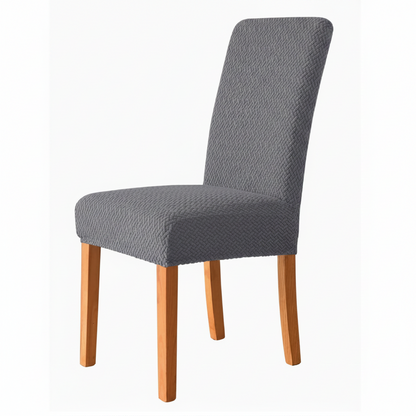 Elegant Dining Chair Covers in Stretch Velvet for Stylish Interiors