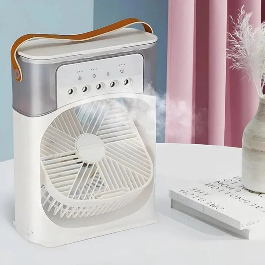3-in-1 Air Conditioner, Fan, and Humidifier Device