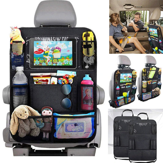 Backseat Organizer with Tablet Holder for Cars