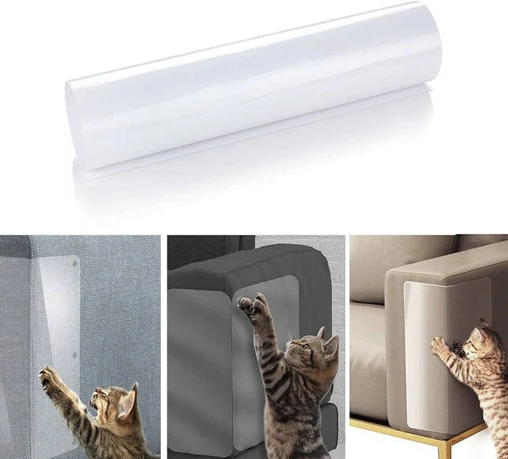Self-Adhesive Scratch Guard for Cat Furniture