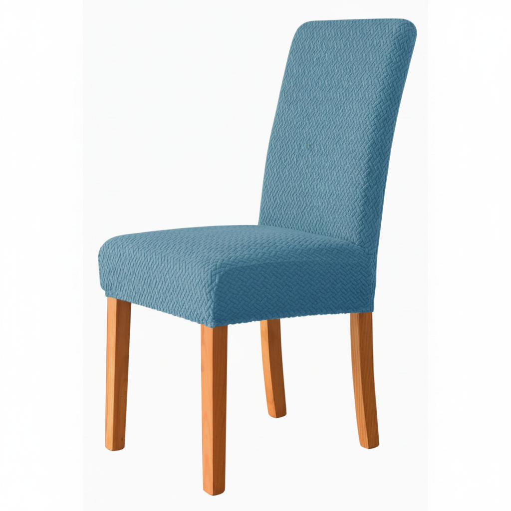 Elegant Dining Chair Covers in Stretch Velvet for Stylish Interiors