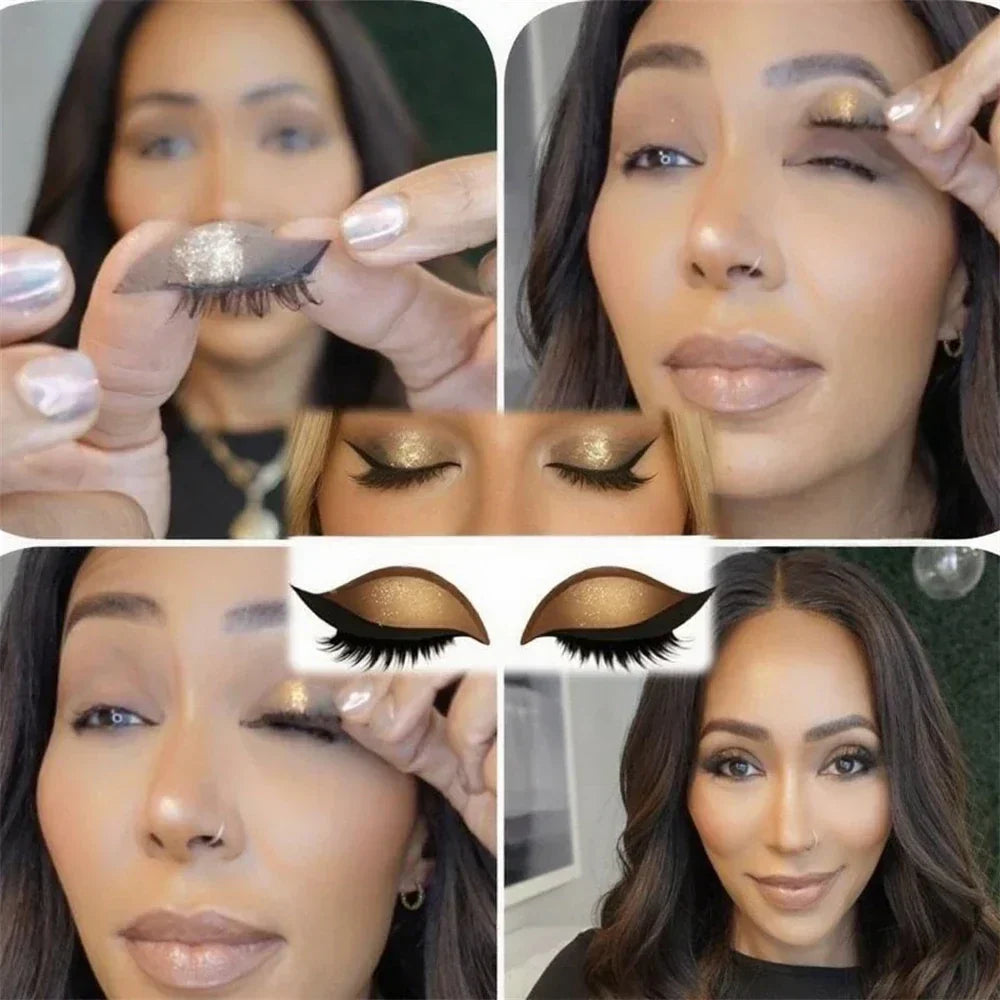 Eye Makeup Stickers | Instant Glam Look in Seconds | Reusable, Waterproof & Fits All Eye Shapes