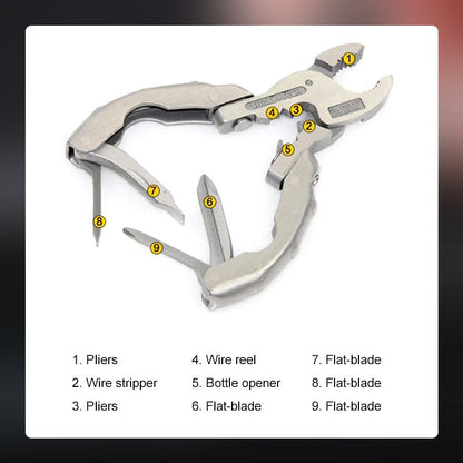 9-in-1 Compact Multitool for Every Situation