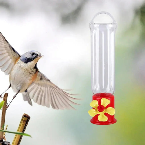 Plastic Hummingbird Feeder – Leak-Proof Design