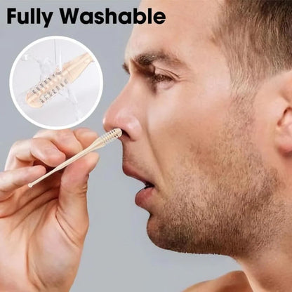 360° Rotating Nose Trimmer – Compact Grooming Tool for Men and Women