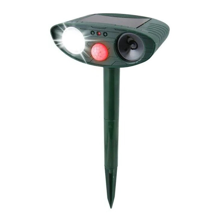 Set of 4 Solar-Powered Ultrasonic Deer Deterrents