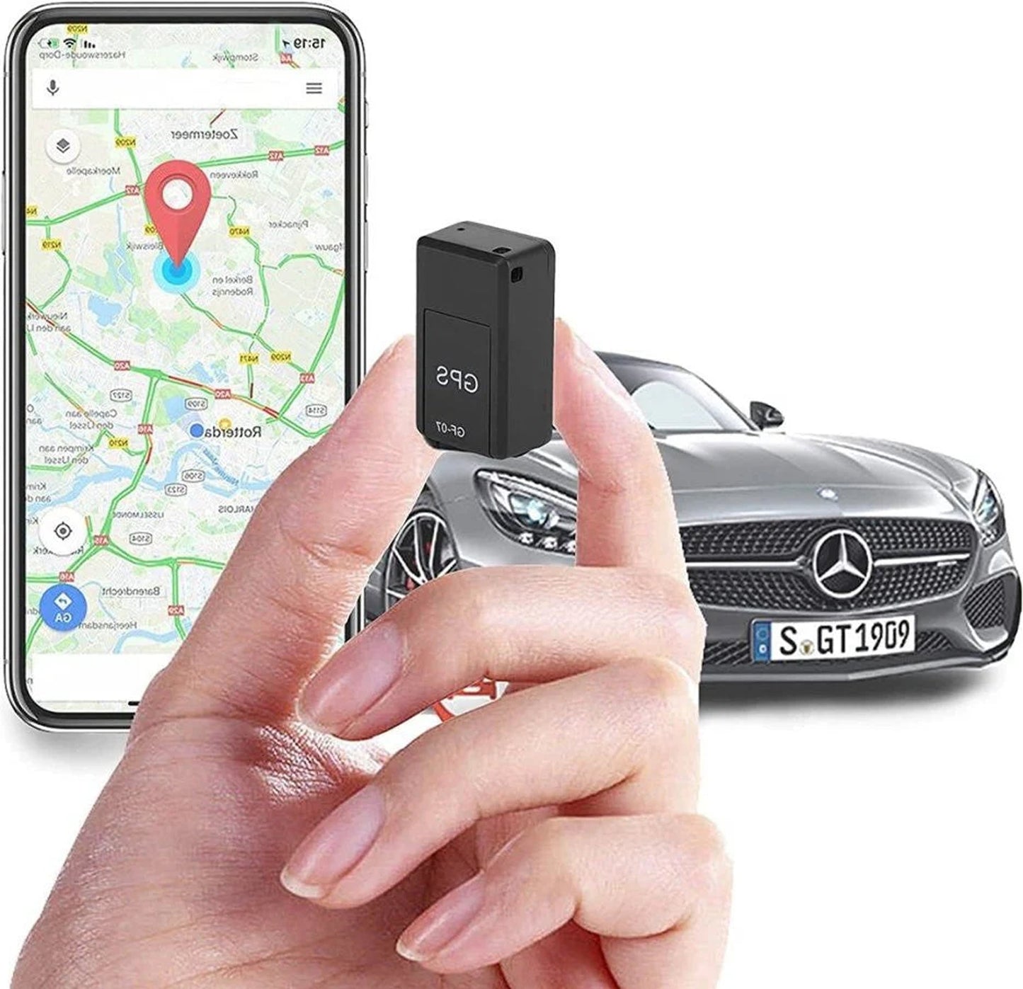 Vehicle Locator with Motion Activation – Compact GPS Tracker