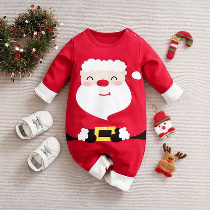 Cotton Christmas Costume for Babies – Soft Holiday Outfit