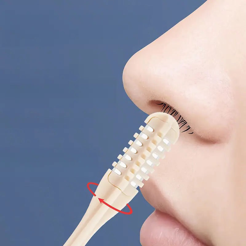 360° Rotating Nose Trimmer – Compact Grooming Tool for Men and Women
