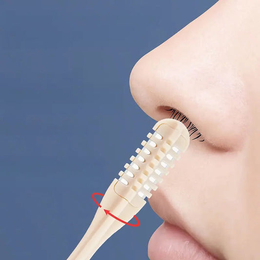 360° Rotating Nose Trimmer – Compact Grooming Tool for Men and Women