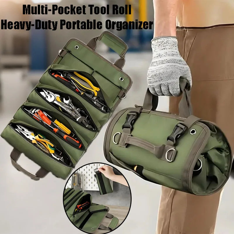 Ultimate Tool Organizer with Removable Pouches | Compact & Accessible | Perfect for Garage, Job Sites, and DIY Projects