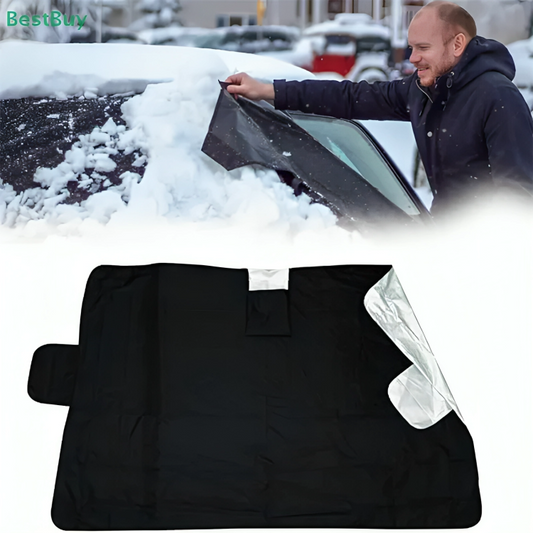Car Windshield Cover with Freezing Snow Protection