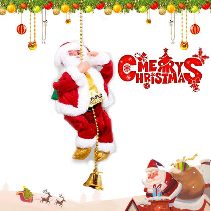 Interactive Musical Climbing Decoration Toy for Christmas