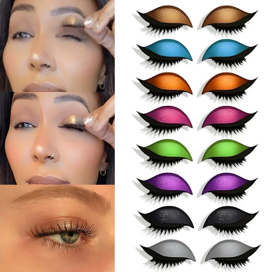 Eye Makeup Stickers | Instant Glam Look in Seconds | Reusable, Waterproof & Fits All Eye Shapes