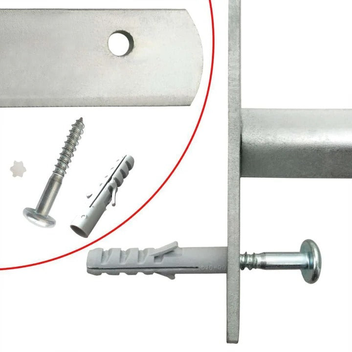 Adjustable Window Safety Grille with Three Crossbars