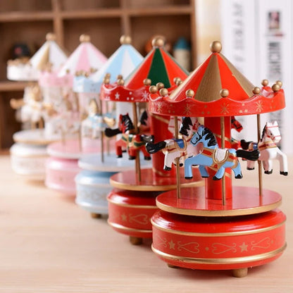 Sky City Musical Carousel Box