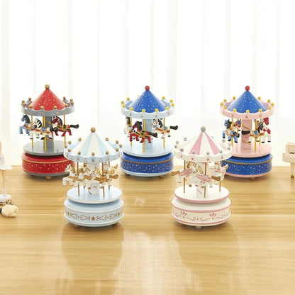 Sky City Musical Carousel Box