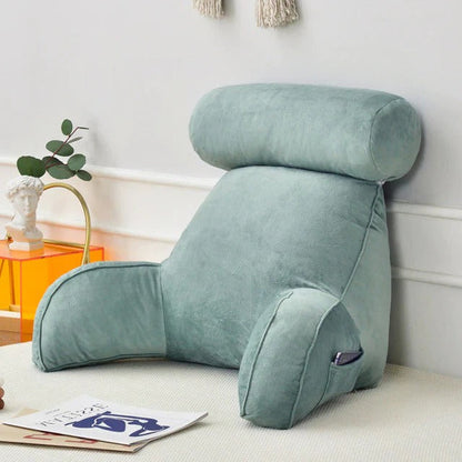 Armed Reading Pillow for Bed Support