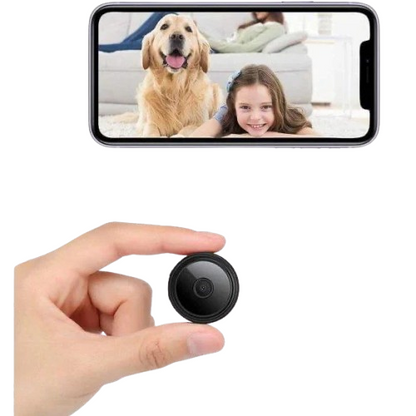Compact Wireless Magnetic Camera with Live Audio and Video Streaming