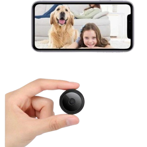 Compact Wireless Magnetic Camera with Live Audio and Video Streaming