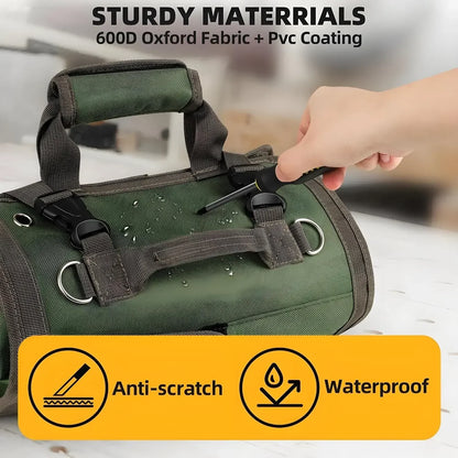 Ultimate Tool Organizer with Removable Pouches | Compact & Accessible | Perfect for Garage, Job Sites, and DIY Projects