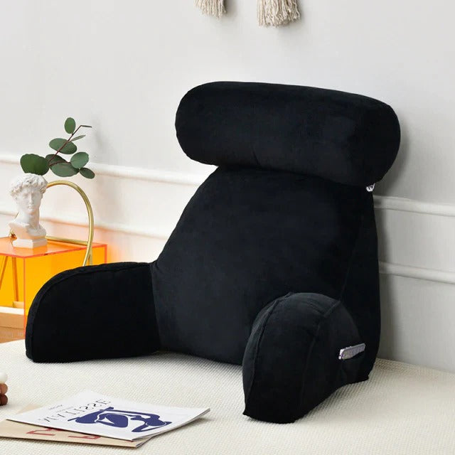 Armed Reading Pillow for Bed Support