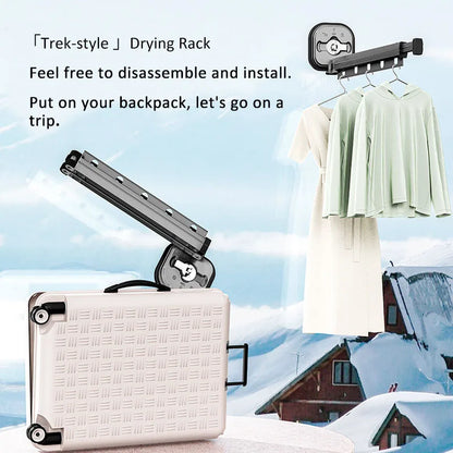 Easy Assembly Clothes Drying Rack - SpaceSaver Design