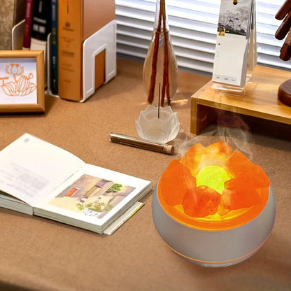 Essential Oil Diffuser with 3-in-1 Salt Lamp Functionality