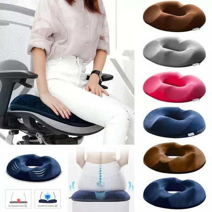 Cushion for Relief from Hemorrhoid and Coccyx Pain