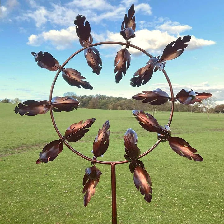 Garden Kinetic Metal Windmill Spinner for Outdoor Decor