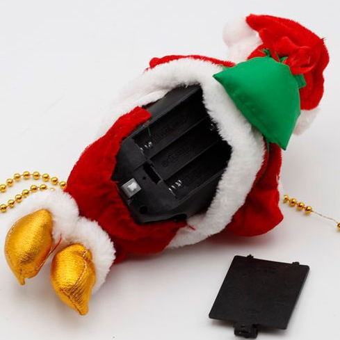 Interactive Musical Climbing Decoration Toy for Christmas