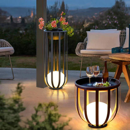 LED Garden Pathway Light – Solar-Powered Flower Stand